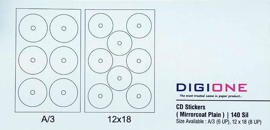 CD Stickers (8 up)